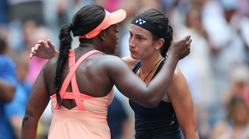 Slouna Stīvensa un Anastasija Sevastova
Foto: USA Today Sports/Scanpix