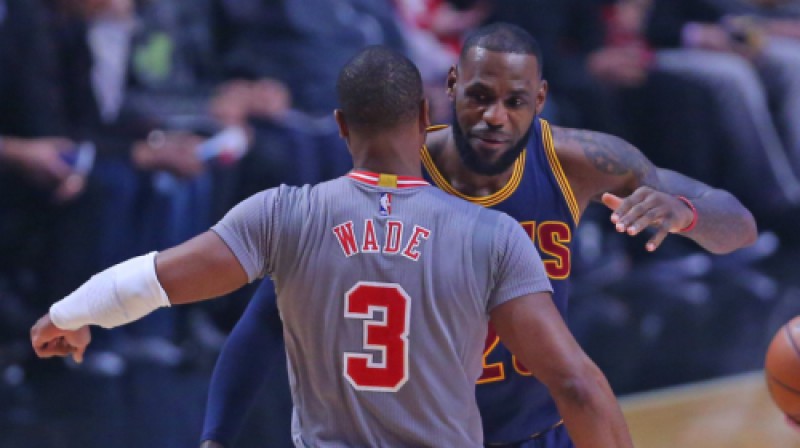 Vai Dveins Veids un Lebrons Džeimss atkal spēlēs kopā?
Foto: USA Today Sports/Scanpix