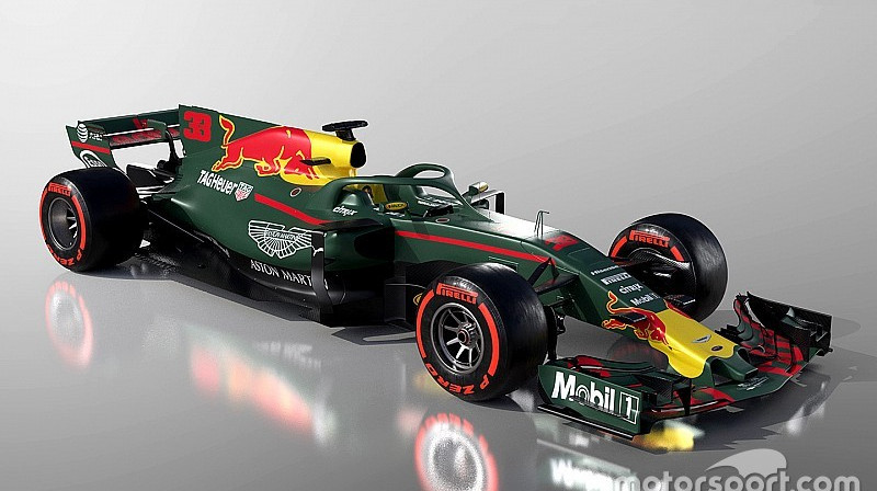 Iespējamais 2018. gada "Red Bull" formulas dizains
Foto: motorsport.com