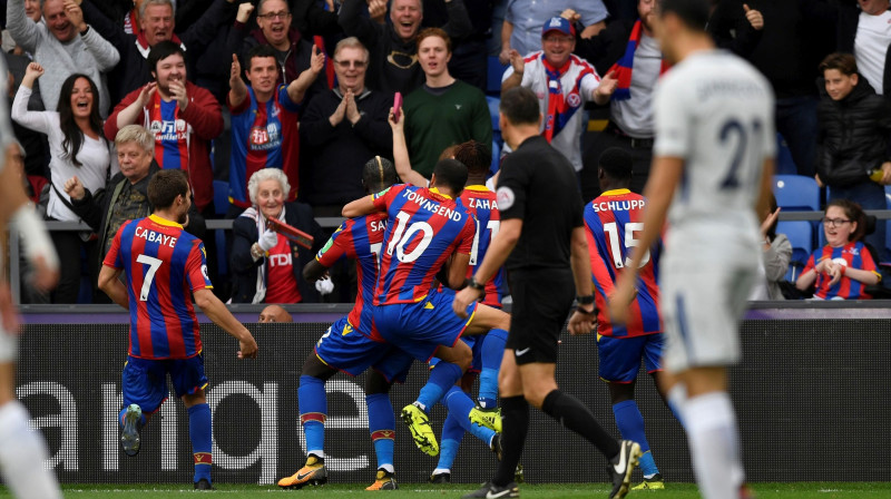 ''Crystal Palace'' pārtrauca savu sauso zaudējumu sēriju ar fantastisku uzvaru pār Premjerlīgas čempioni
Foto: Tony O'Brien/Action Images/Scanpic