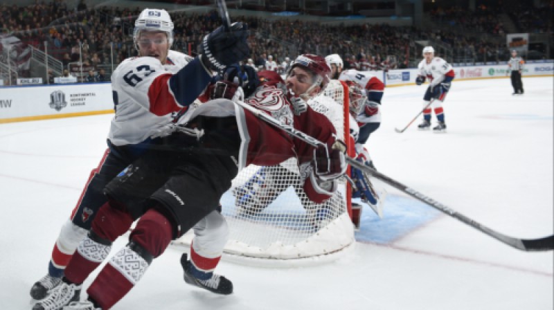 Rīgas "Dinamo" kapteinis Miks Indrašis
Foto: Romāns Kokšarovs/f64