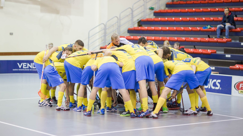 Stalbes klubam uzvara būtu ļoti nepieciešama, lai ielauztos labāko astotniekā
Foto: Floorball.lv