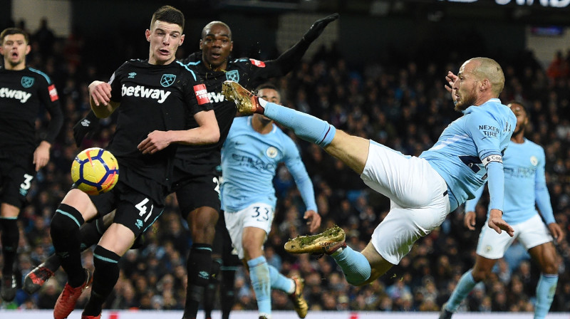 Davids Silva gūst vārtus
Foto: AFP/Scanpix