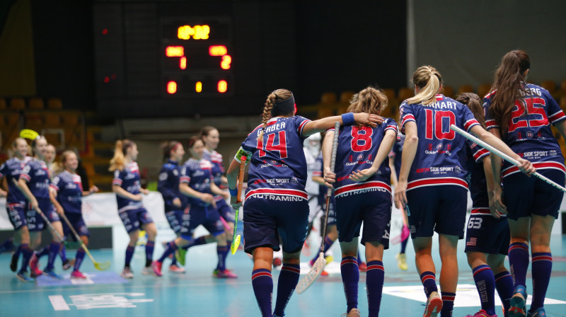 Lai ASV izlase tiktu pie spēles ar Latviju, viņām rīt jātiek galā ar dānietēm
Foto: IFF Floorball