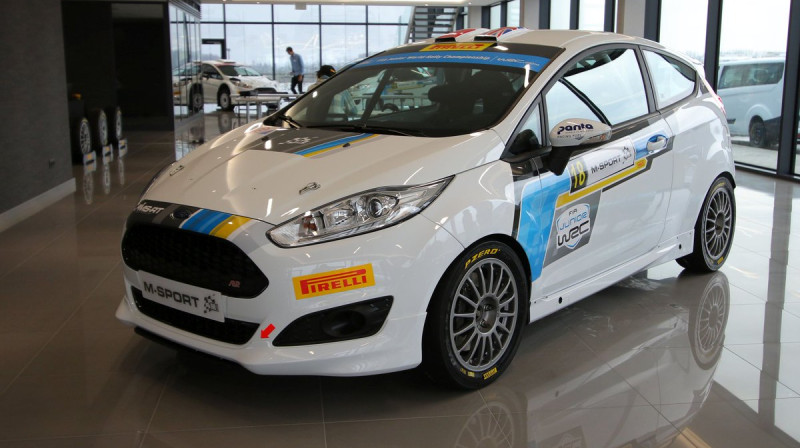 Ar šādu auto brauks JWRC dalībnieki
Foto: M-Sport