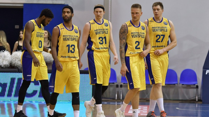 "Ventspils" basketbolisti
Foto: Aivars Ķesteris, ventasbalss.lv