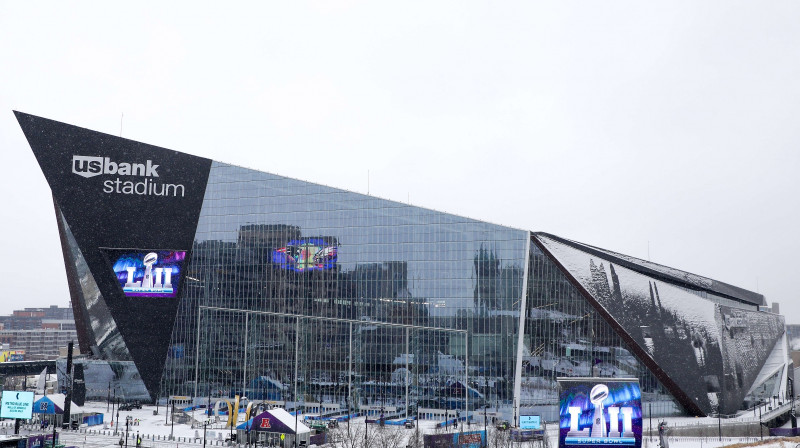 "US Bank Stadium" arēna
Foto: AFP/Scanpix