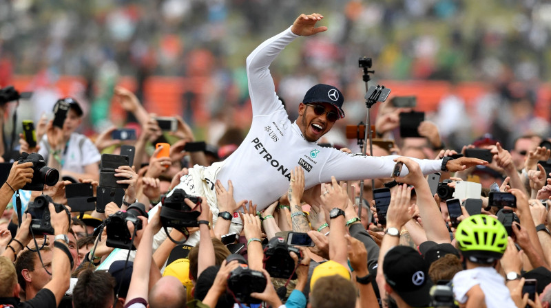 Lūiss Hamiltons
Foto: AFP/Scanpix