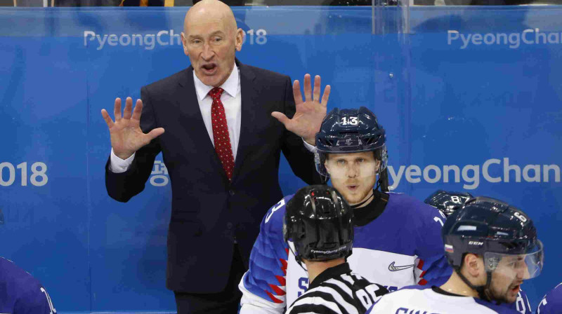 Slovākijas izlases galvenais treneris Kreigs Remzijs
Foto: Reuters/Scanpix