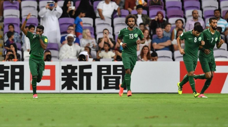 Saūda Arābijas izlases futbolisti
Foto: Saudi Arabia Good News