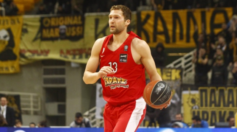 Jānis Strēlnieks 
Foto: olympiacosbc.gr