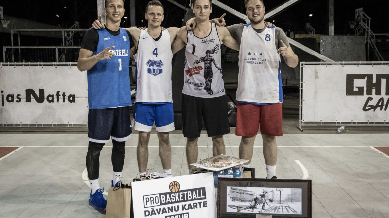 31. maija "Ghetto Basket" Pro grupas labākā komanda "Lasmanis"
Publicitātes foto