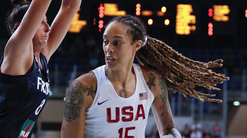 Britnija Grainere. Foto: USA Basketball