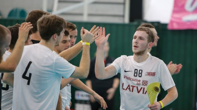 Rolands Kovaļevskis. Foto: Ritvars Raits, floorball.lv