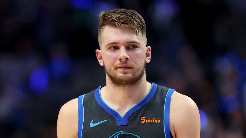 Luka Dončičs. Foto: AFP/Scanpix