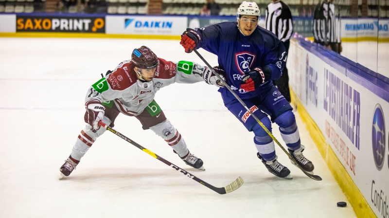 Mārtiņš Dzierkals. Foto: Francijas Hokeja federācija