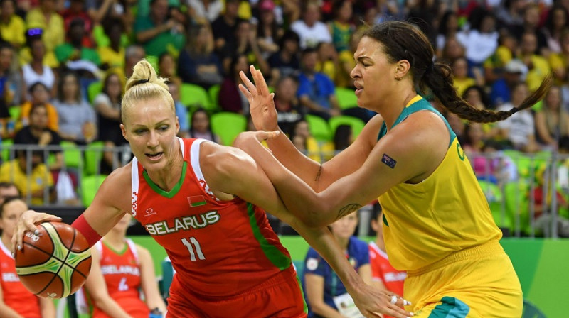 Jeļena Ļevčanka 2016. gadā Riodežaneiro. Foto: AFP/Scanpix