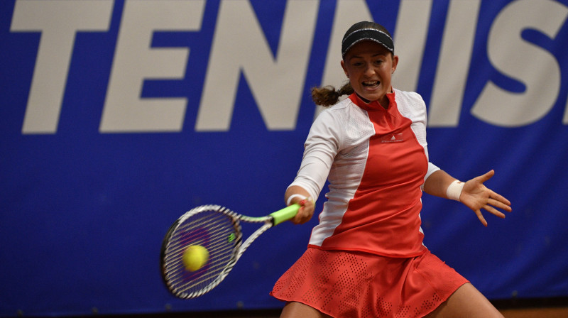 Aļona Ostapenko. Foto: Romāns Kokšarovs, F64