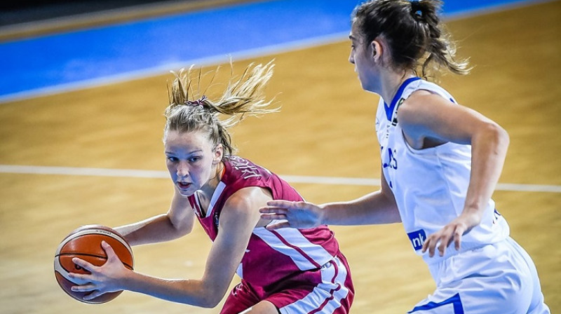 Enija Vīksne. Foto: FIBA