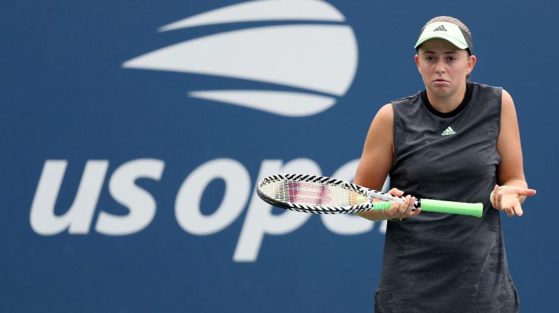 Aļona Ostapenko. Foto: AFP/Scanpix