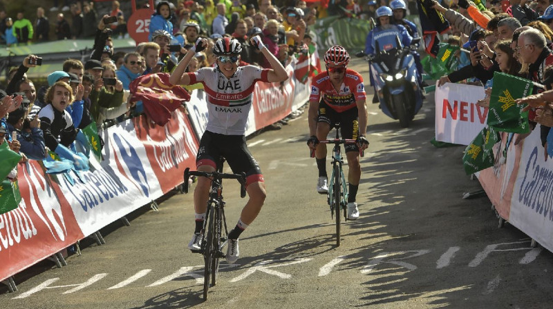 Tadejs Pogačars. Foto: AP / Scanpix