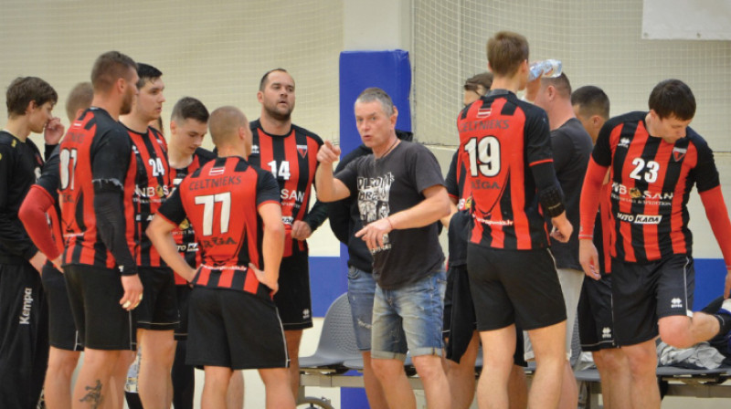 "Celtnieks Rīga". Foto: handball.lv