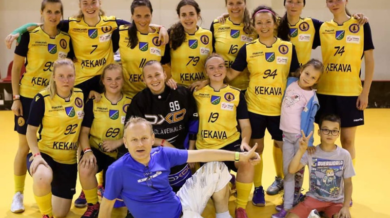 FK "Ķekava". Foto: Ritvars Raits, floorball.lv