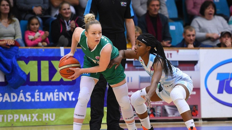 Ilze Jākobsone: 16 punkti un otrā uzvara Eiropas kausā. Foto: FIBA