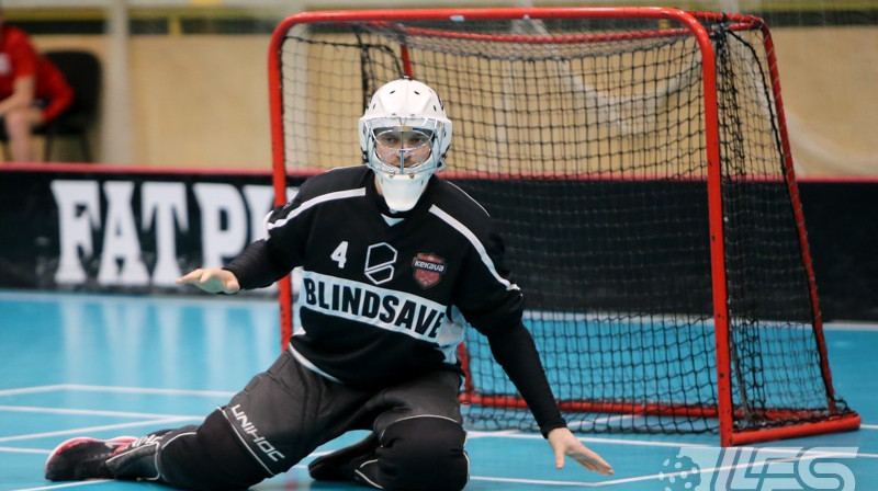 Jānis Bramanis. Foto: Ritvars Raits, floorball.lv