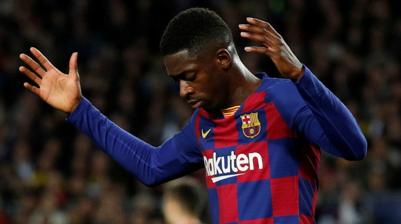 Usmans Dembelē. Foto: AP/Scanpix