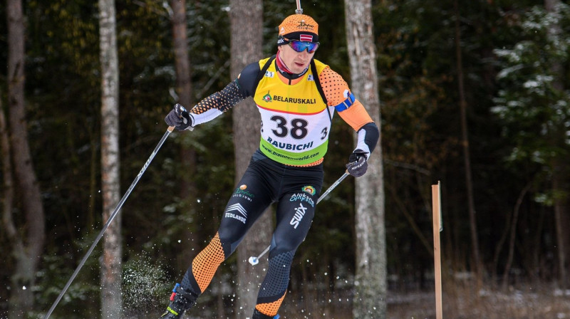 Andrejs Rastorgujevs. Foto no Latvijas Biatlona federācijas Facebook profila