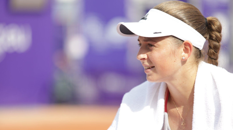 Aļona Ostapenko. Foto: Internationaux de Strasbourg