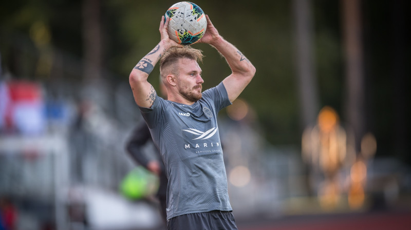 Jakubs Hora. Foto: Zigismunds Zālmanis/Riga FC