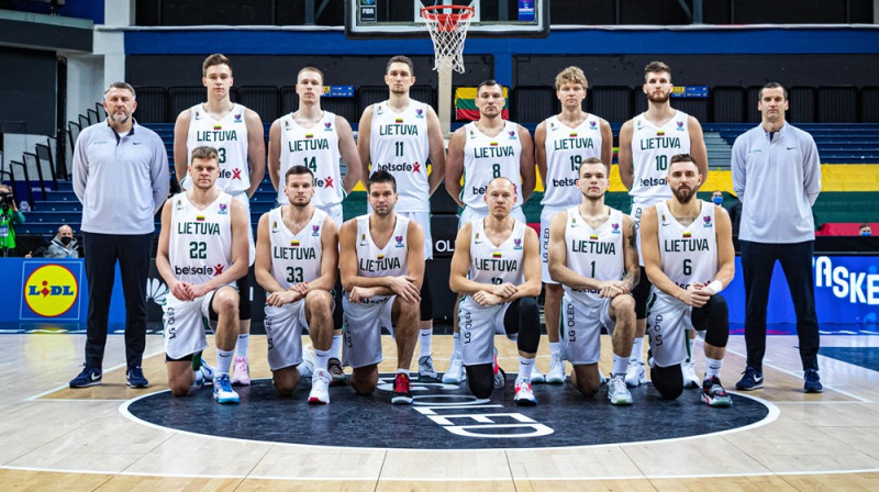 Lietuvas izlase. Foto: FIBA