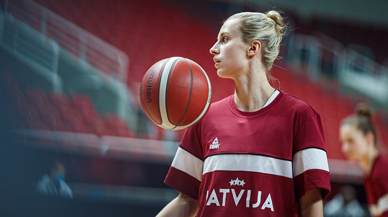 Kitija Laksa. Foto: FIBA