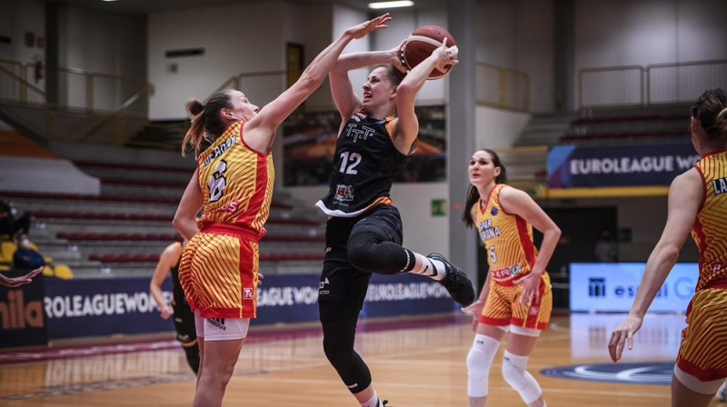 Dinija Pāvelsone. Foto: FIBA