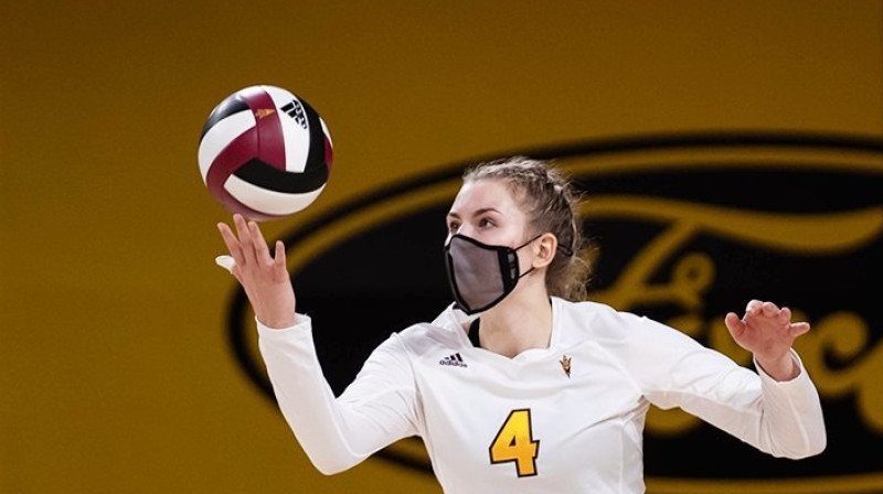 Marta Levinska. Foto: Arizona State Volleyball