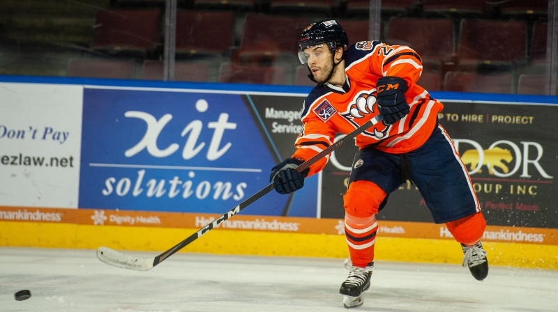 Jānis Jaks. Foto: Bakersfield Condors