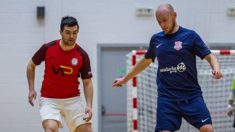 Maksims Seņs un Juris Macuks. Foto: FC Petrow