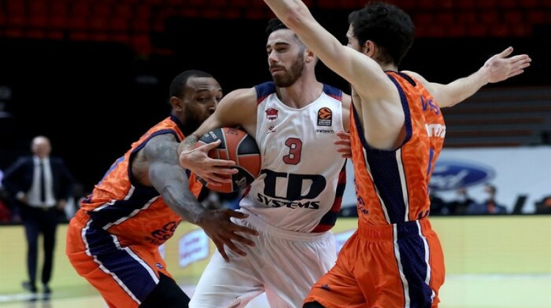 Luka Vildosa ar bumbu. Foto: Euroleague