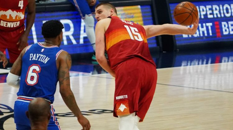 Nikola Jokičs. Foto: USA Today Sports/Scanpix