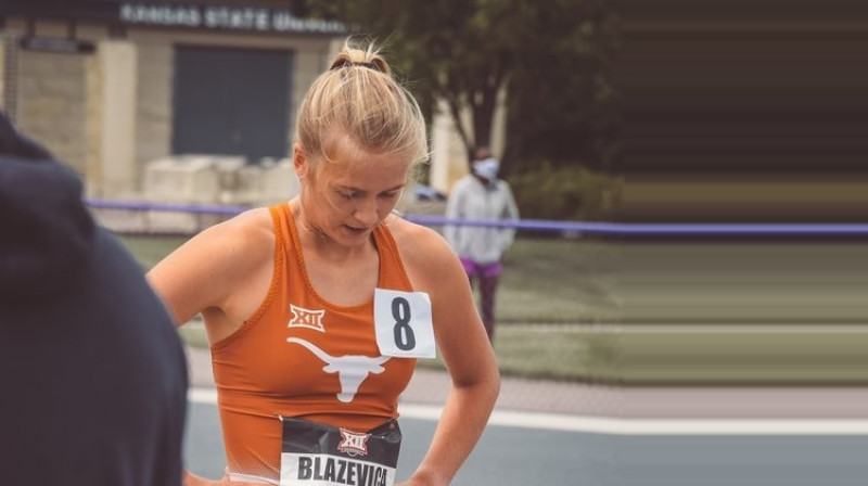 Kristīne Blaževiča. Foto: Texas T&F/XC