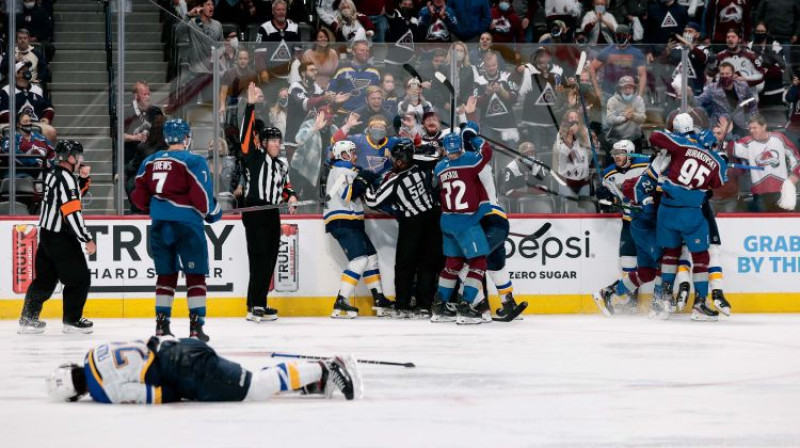 Mirklis pēc Kadri veiktā pārkāpuma. Foto:  Isaiah J. Downing-USA TODAY Sports/Scanpix