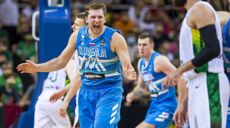 Luka Dončičs. Foto: Rokas Lukosevičius/15min.lt/Scanpix