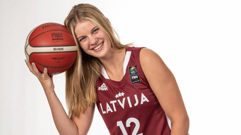 Līva Krūmiņa. Foto: FIBA