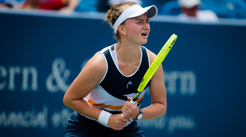 Barbora Krejčīkova. Foto: AFP/Scanpix