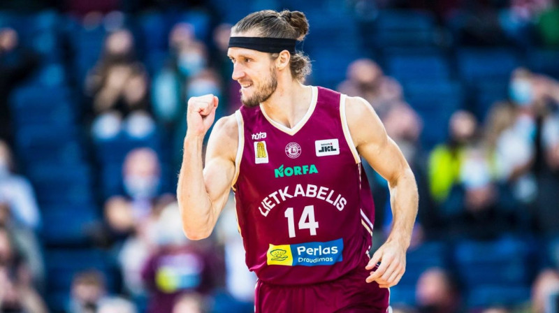 Kaspars Bērziņš. Foto: BC Lietkabelis Panevėžys