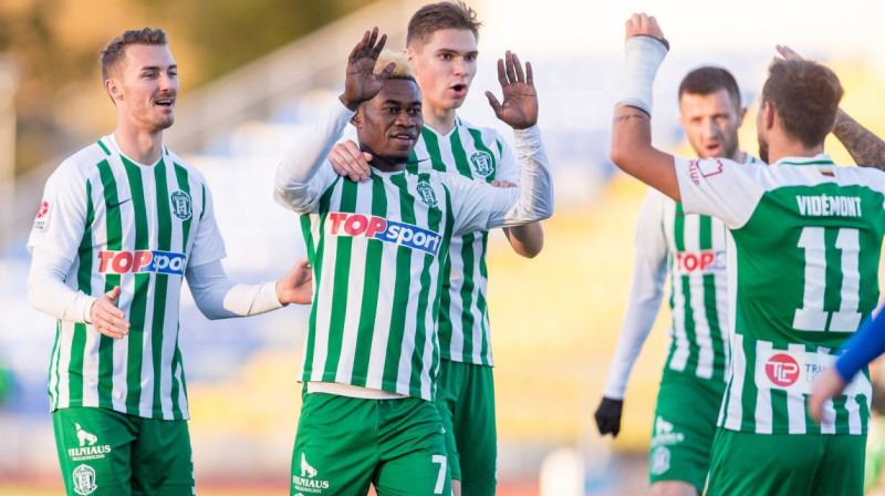 Viļņas "Žalgiris" futbolisti. Foto: FK Vilniaus Žalgiris