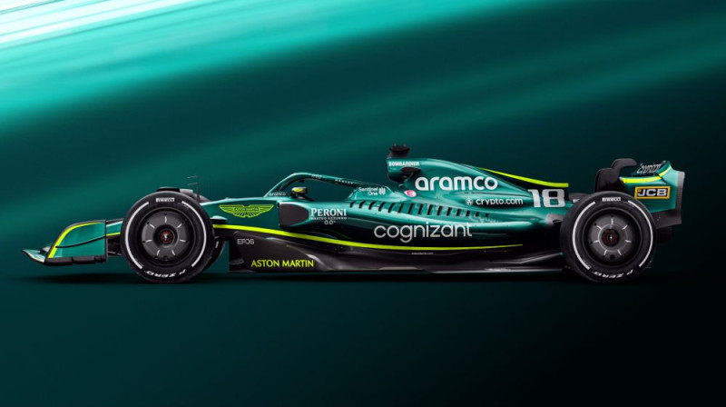 Jaunais "Aston Martin AMR22" modelis. Foto: Aston Martin