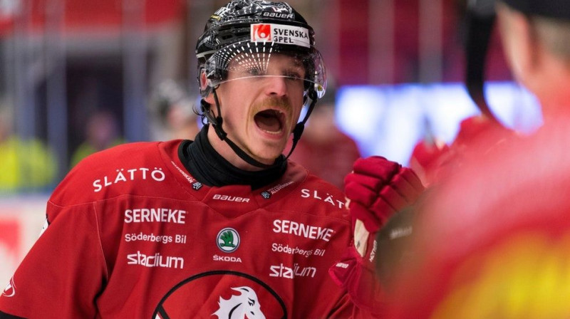 Rihards Marenis. Foto: Joakim Ahlström/hockeyallsvenskan.se